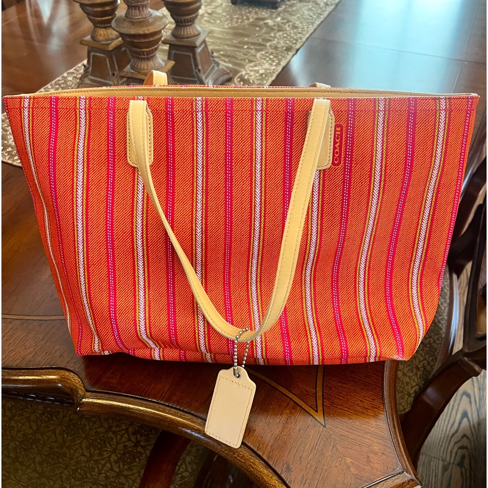 Coach Colorful Tote